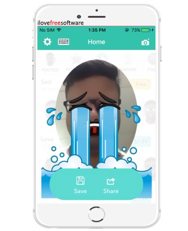 create emoji from photos- emojiface iphone app