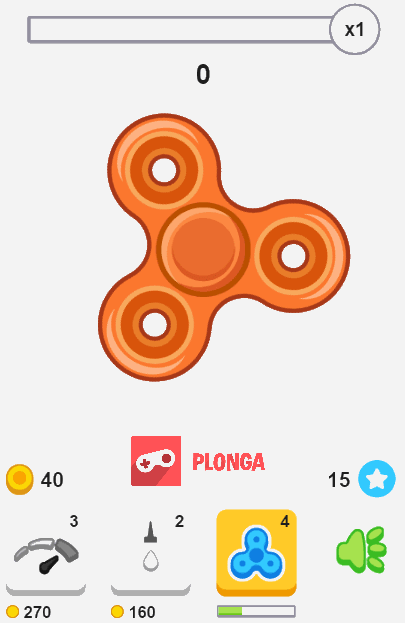 fidget spinner game