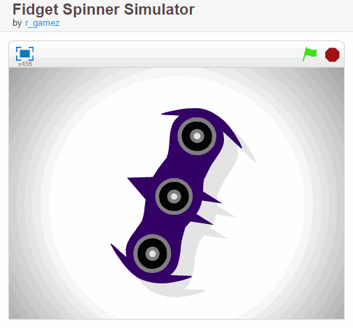 fidget spinner simulator