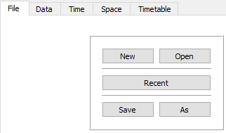 free timetabling software- main section