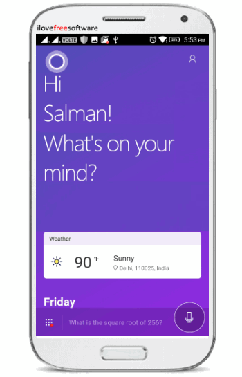 make cortana default assistant on android