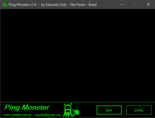ping monster interface