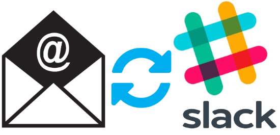 reply to emails from slack