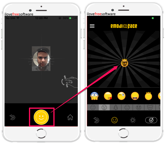 iphone apps to create emoji from photos