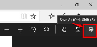 use save as button to save the highlighted pdf