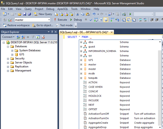 Enhance SQL Autocomplete in SQL Server and Visual Studio