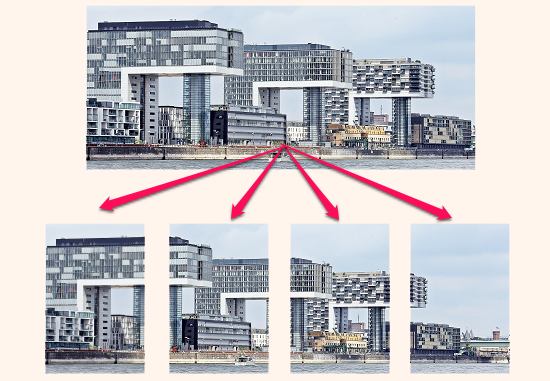 How to Split Panorama Image