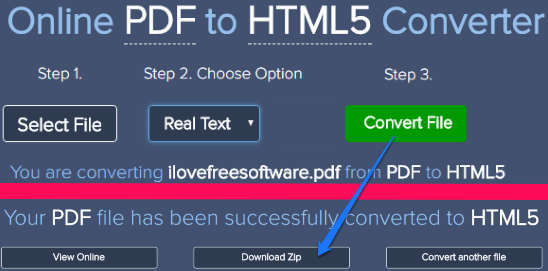 IDR online pdf to html5