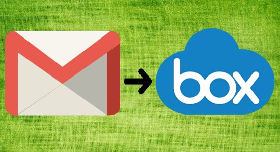 save gmail emails to box