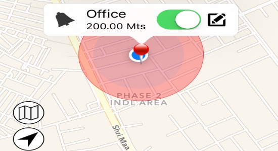 GPS Alarm App iPhone to Sound Alarm at a Specific Location