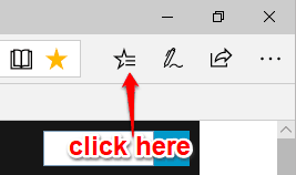 click hub icon