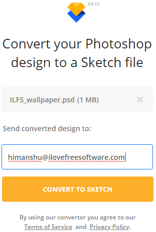 Convert Sketch to Photoshop