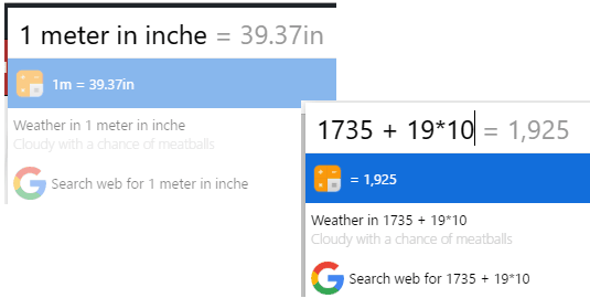 do conversions or calculations