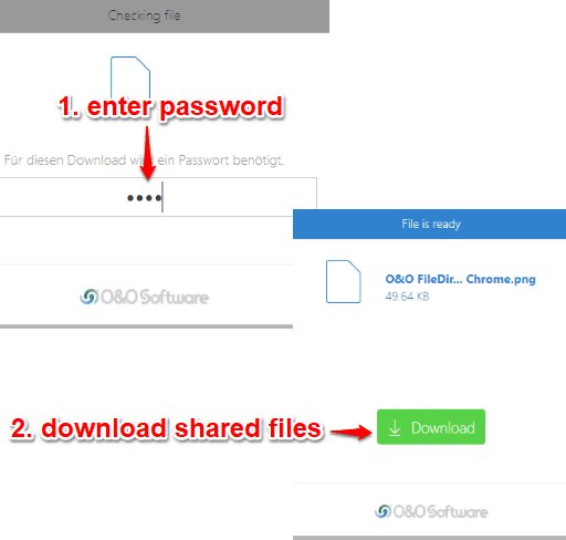 download shared files