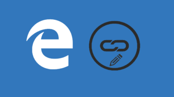 edit bookmarked urls in microsoft edge