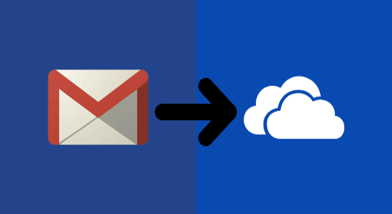 save gmail emails to onedrive