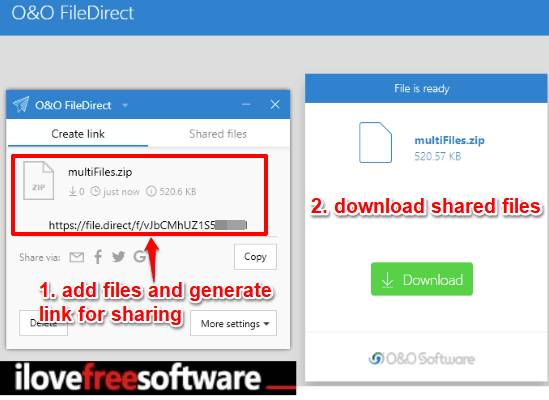 share files without size limit using p2p file sharing software