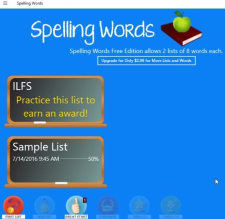 spelling words free new list