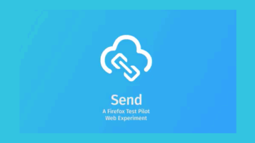 Firefox send service to share large files securely