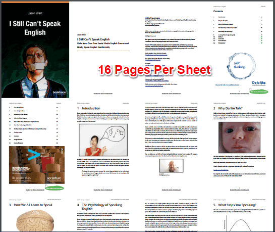 combine multiple pdf pages to print on bigger sheet