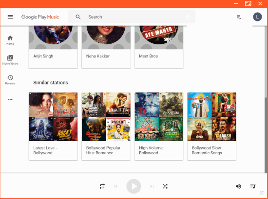 desktop client for google play music