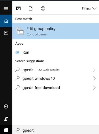 open group policy