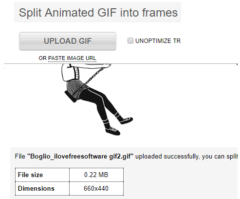 GIFGIFs animated GIF splitter