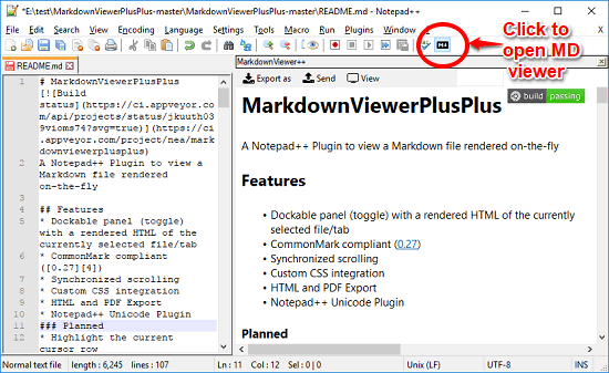 markdown viewer plus