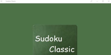 sudoku classic home