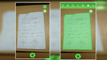 Scan Hand Written Notes and Documents on Android