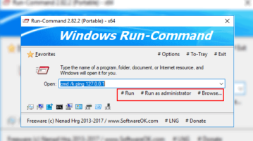 Windows Run Dialog Alternative to Run Programs as Administrator