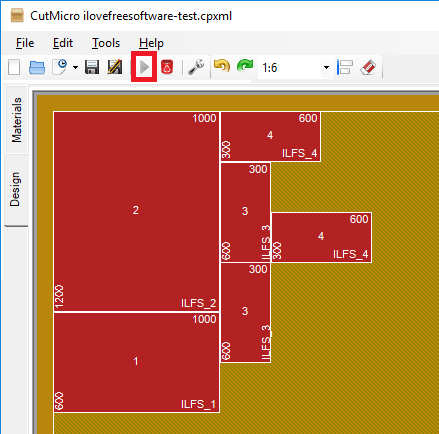 cutmicro design view