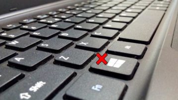 disable windows key in windows 10