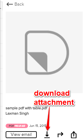 download attachment