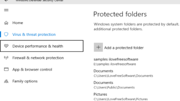 enable controlled folder access in windows 10