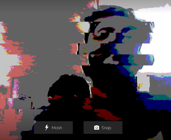 Free Online GIF Maker with Glitch Effect: MOSH