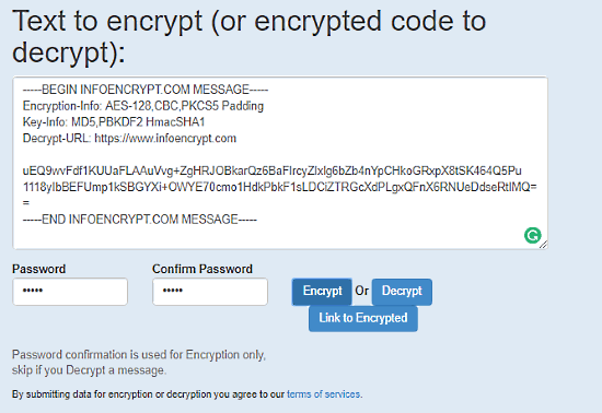 encrypt decrypt