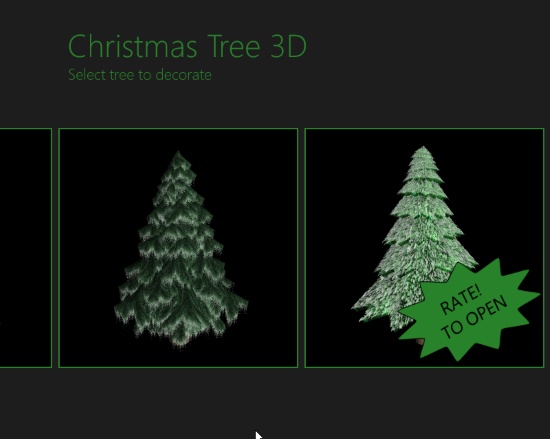 christmas tree 3d