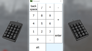 4 Free Virtual Numpad Software for Windows, Free On Screen Numpad