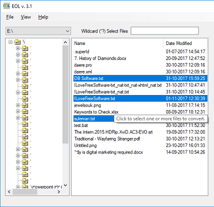 EOL freeware