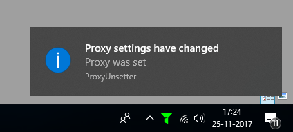 How to Automatically Revert Changes To System Proxy in Windows 10