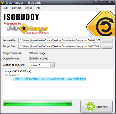 ISOBuddy- interface