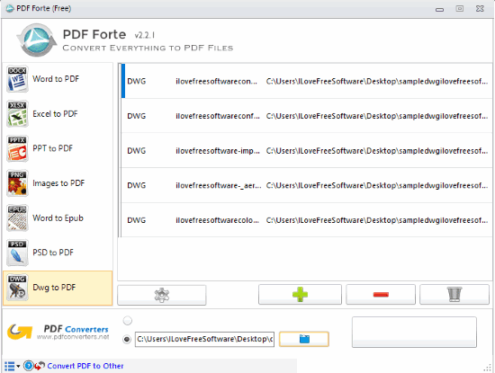 PDF Forte free version