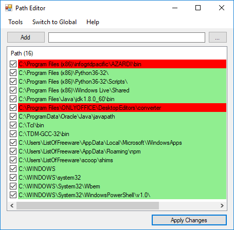 Path Editor Windows path editor software
