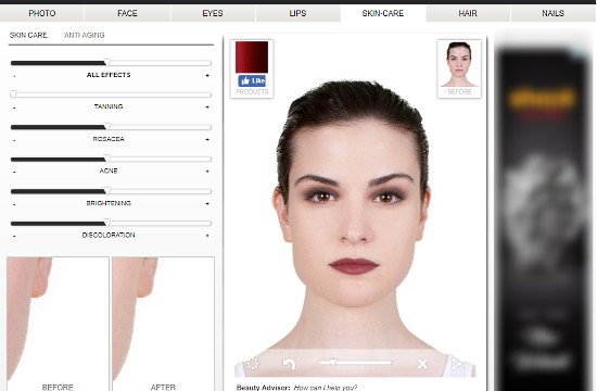 Virtual Makeover Online