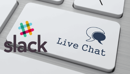 slack based live chat
