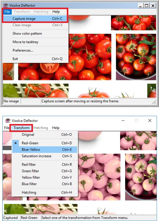 visolve deflector color blindness software for windows