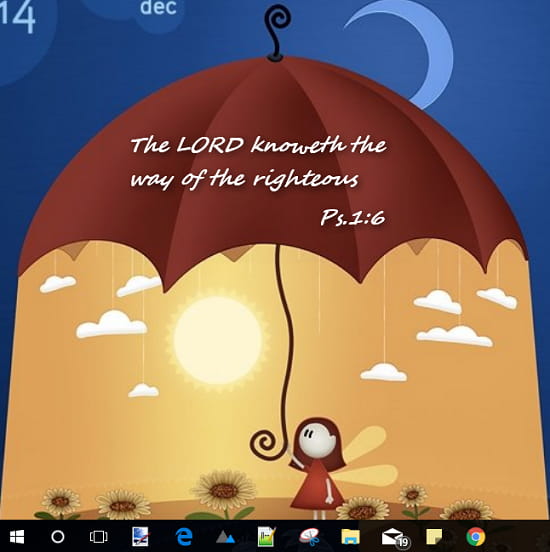 How to Show Random Bible Verse of the Day on Desktop