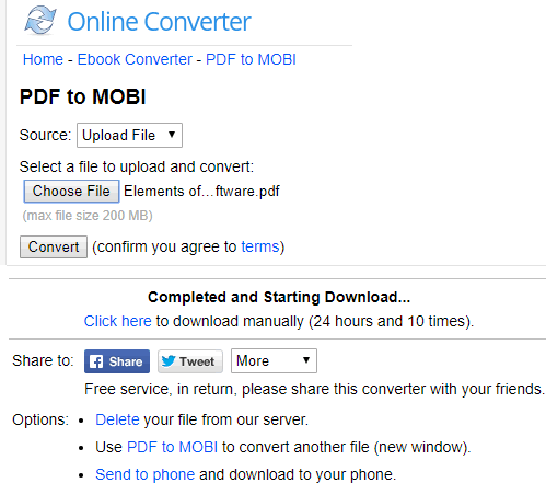 Online Converter Homepage