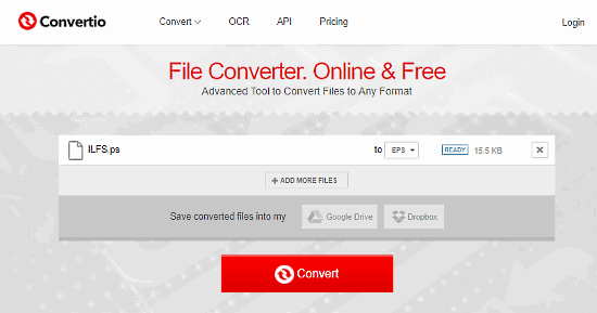 ps to eps converter